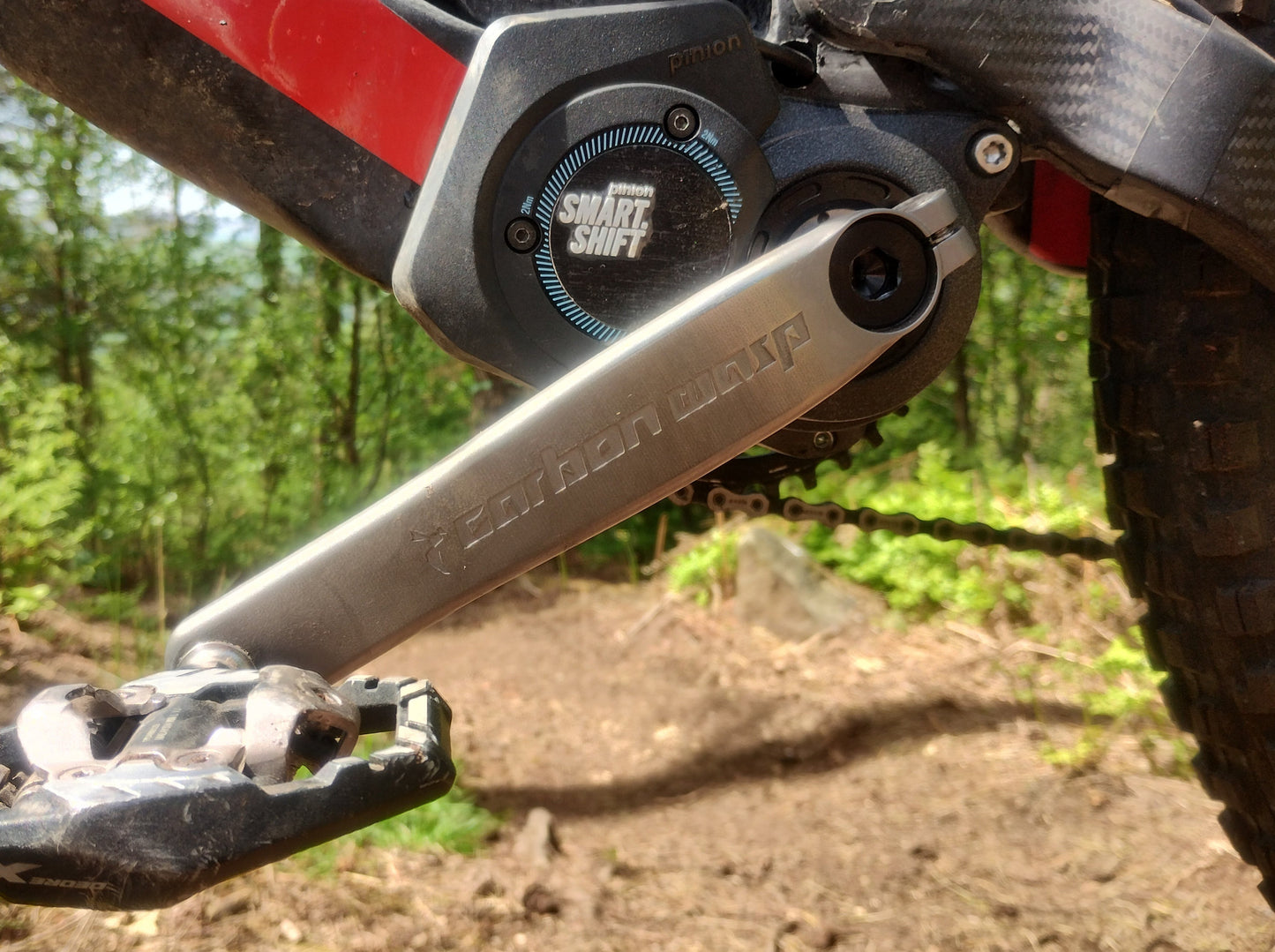 3D Printed Titanium Pinion Cranks