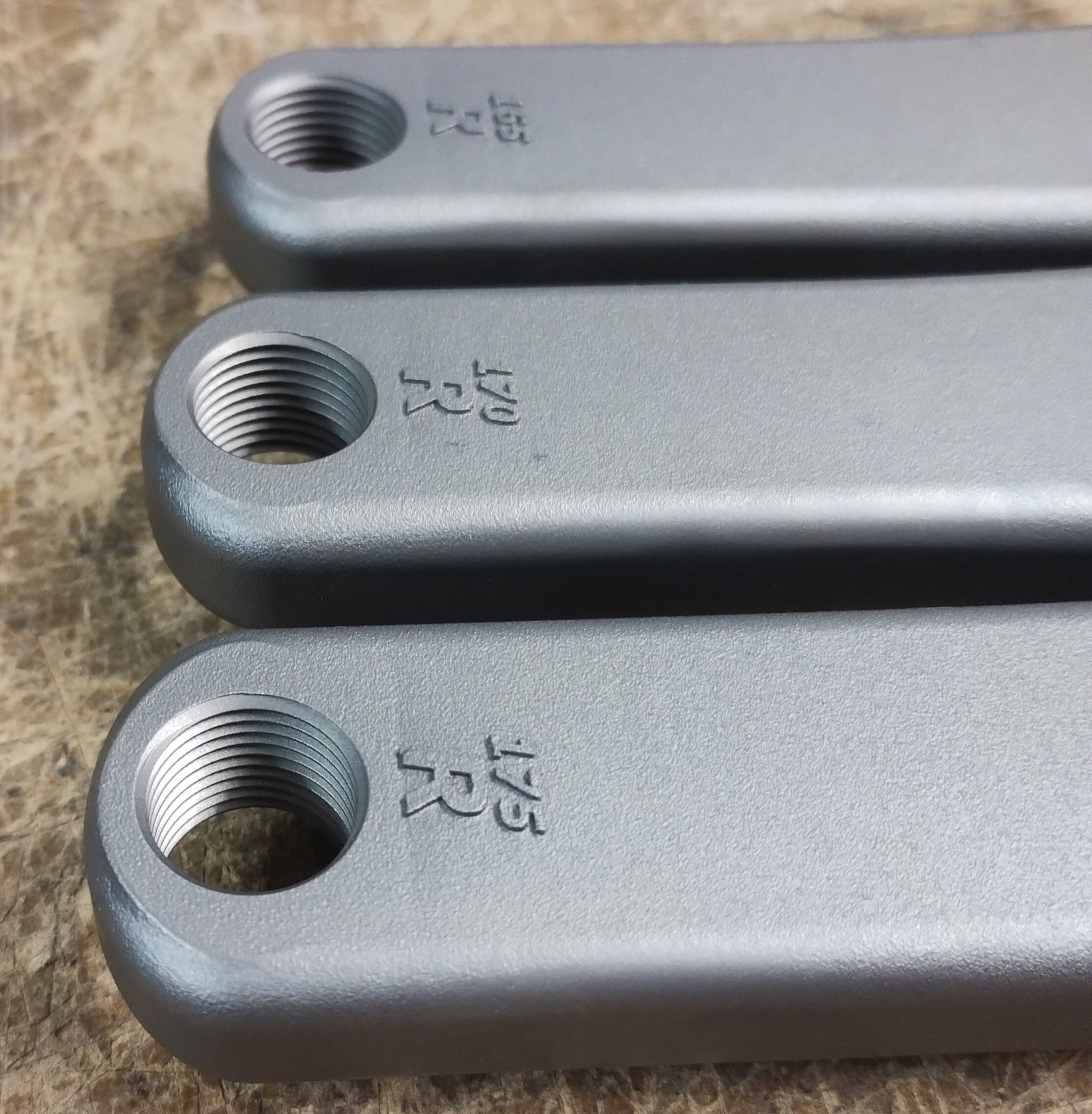 Titanium Cranks for Pinion Gearbox Carbon Wasp